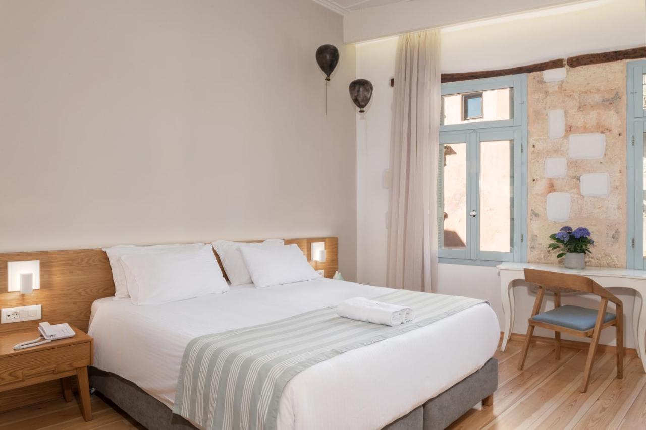 Hotel Off Hriszí Aktí Haniá Kültér fotó